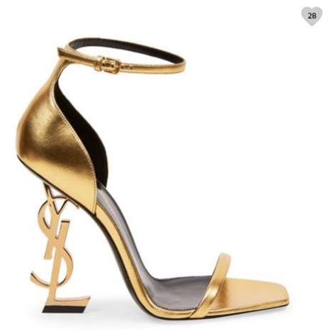 ysl gold platform stiletto|YSL pumps and heels.